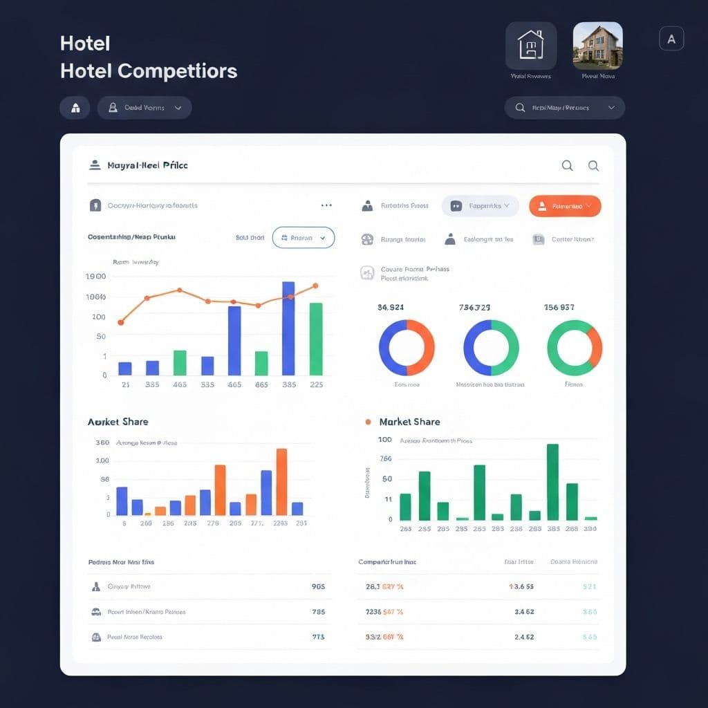 Anny AI Dashboard showing competitor analysis and market intelligence